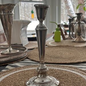 Vintage Newport Sterling Silver Candleholder